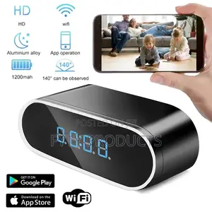 Wifi Security IP Camera 140 Degree Wide Angle Smart Clock