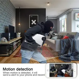 Wifi Security IP Camera 140 Degree Wide Angle Smart Clock