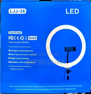 13 Inch Ring Fill Light.LJJ 36 Multi Color With Tripod Stand