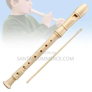 8 Hole Key of C Soprano Musical Flute Recorder Instrument