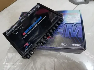 Professional 7-Band Graphic Equalizer, Boschmann EQX-75PRO