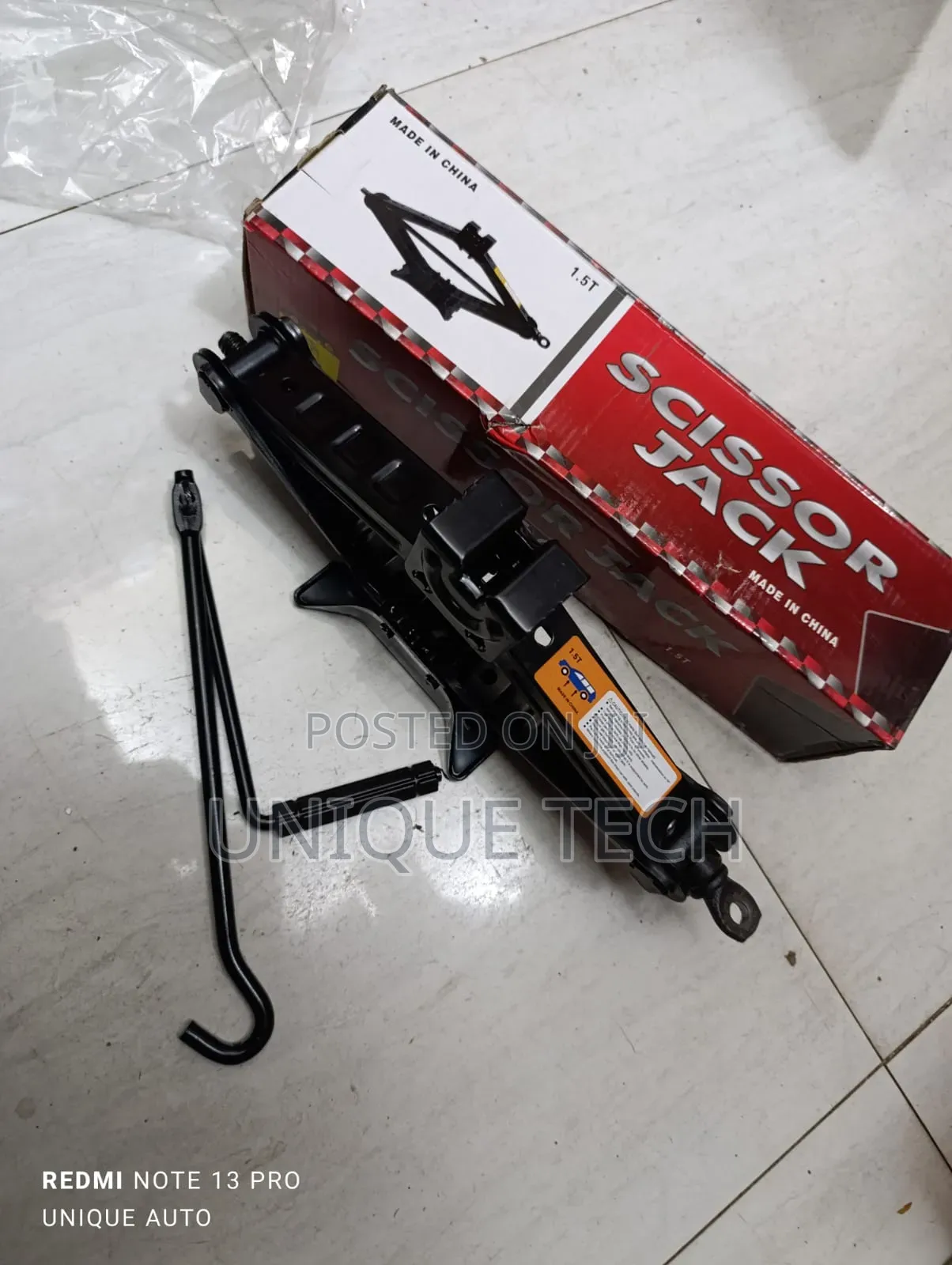 1.5 Ton Scissor Jack