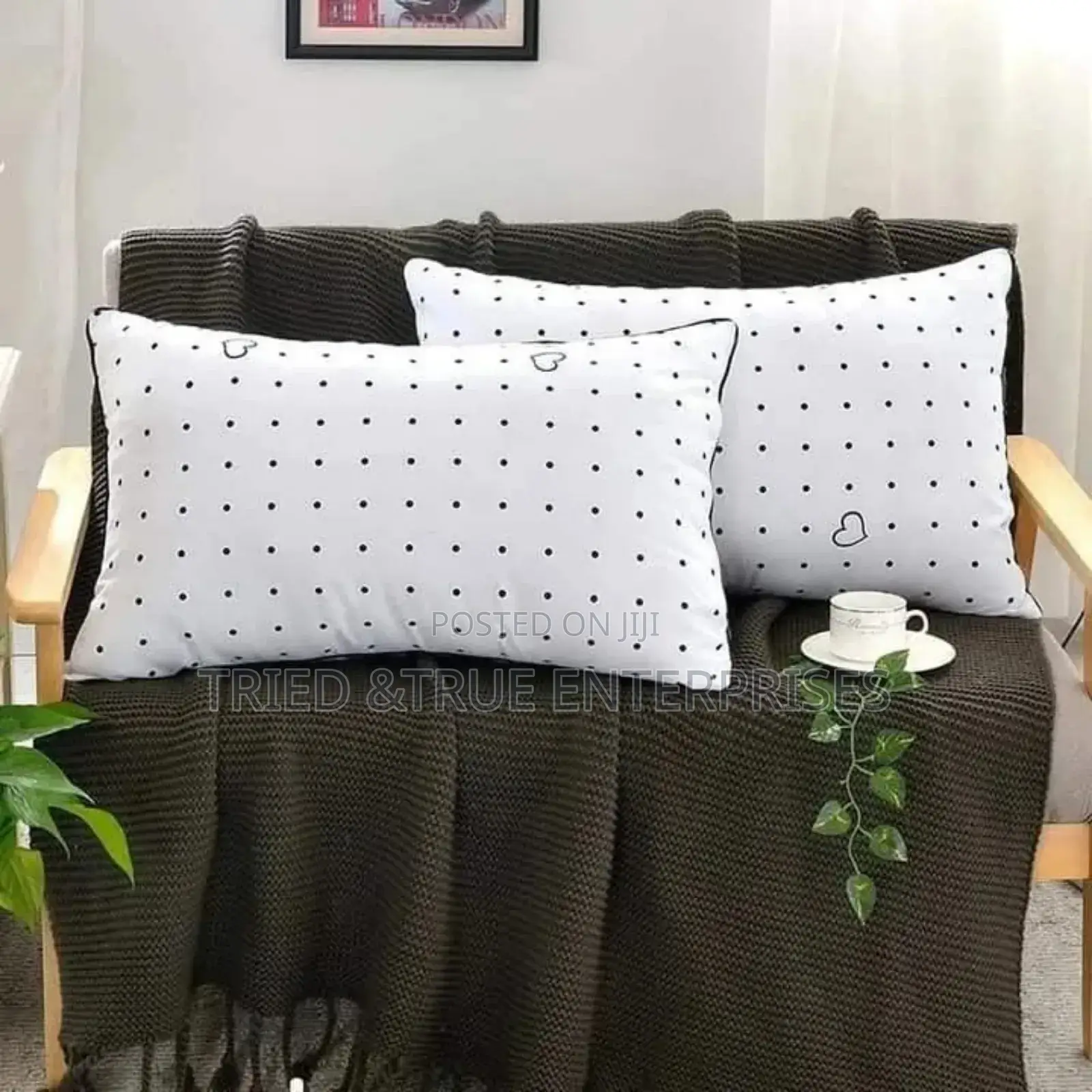 Fashion Breathable Pure Fibre Pillows Set Yg5rd