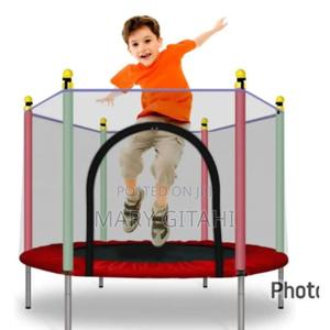 Trampoline With Safety Net for Kids* - thumbnail 2