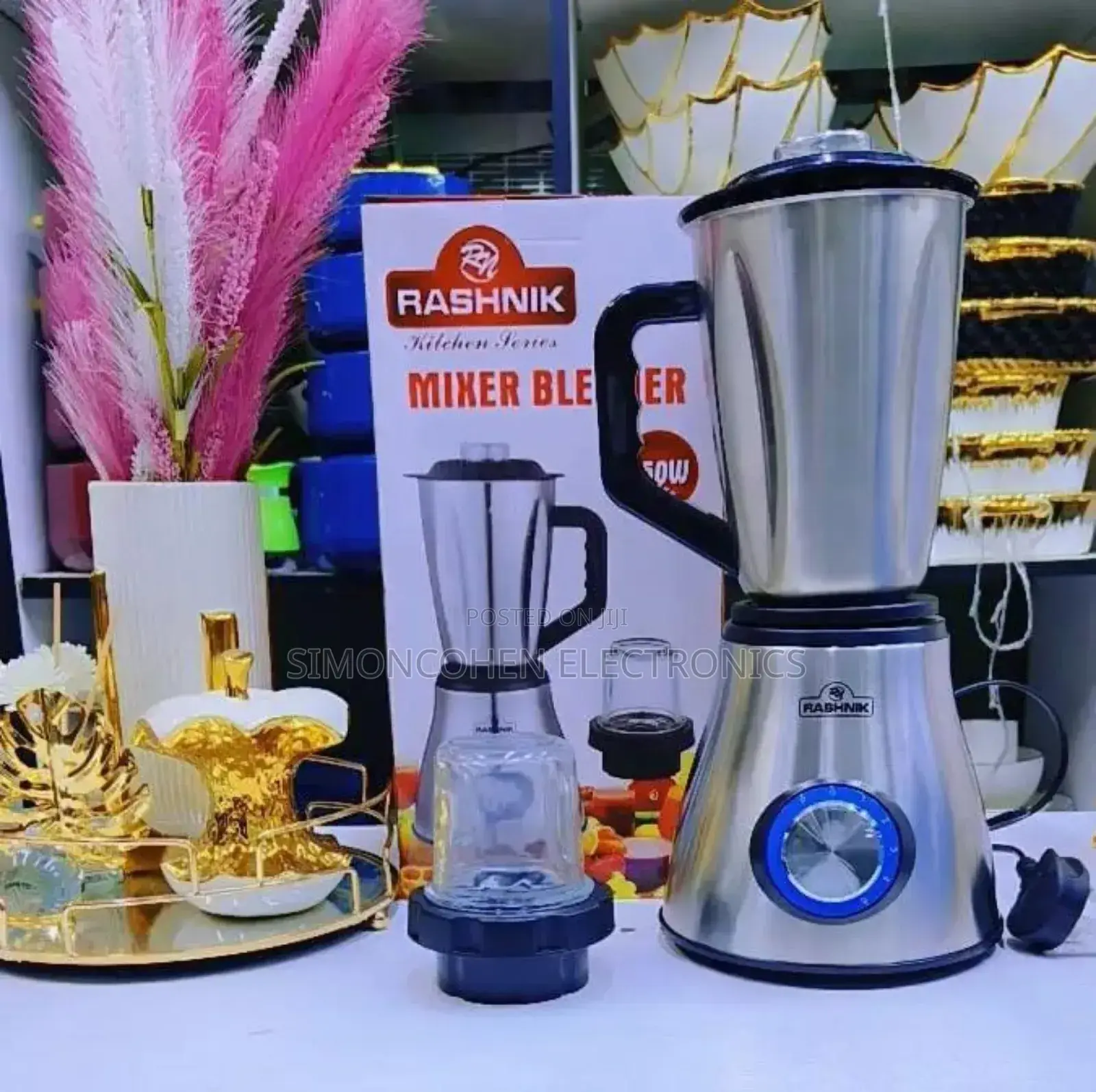 Rashnik 2 in 1 Stainless Steel Blender