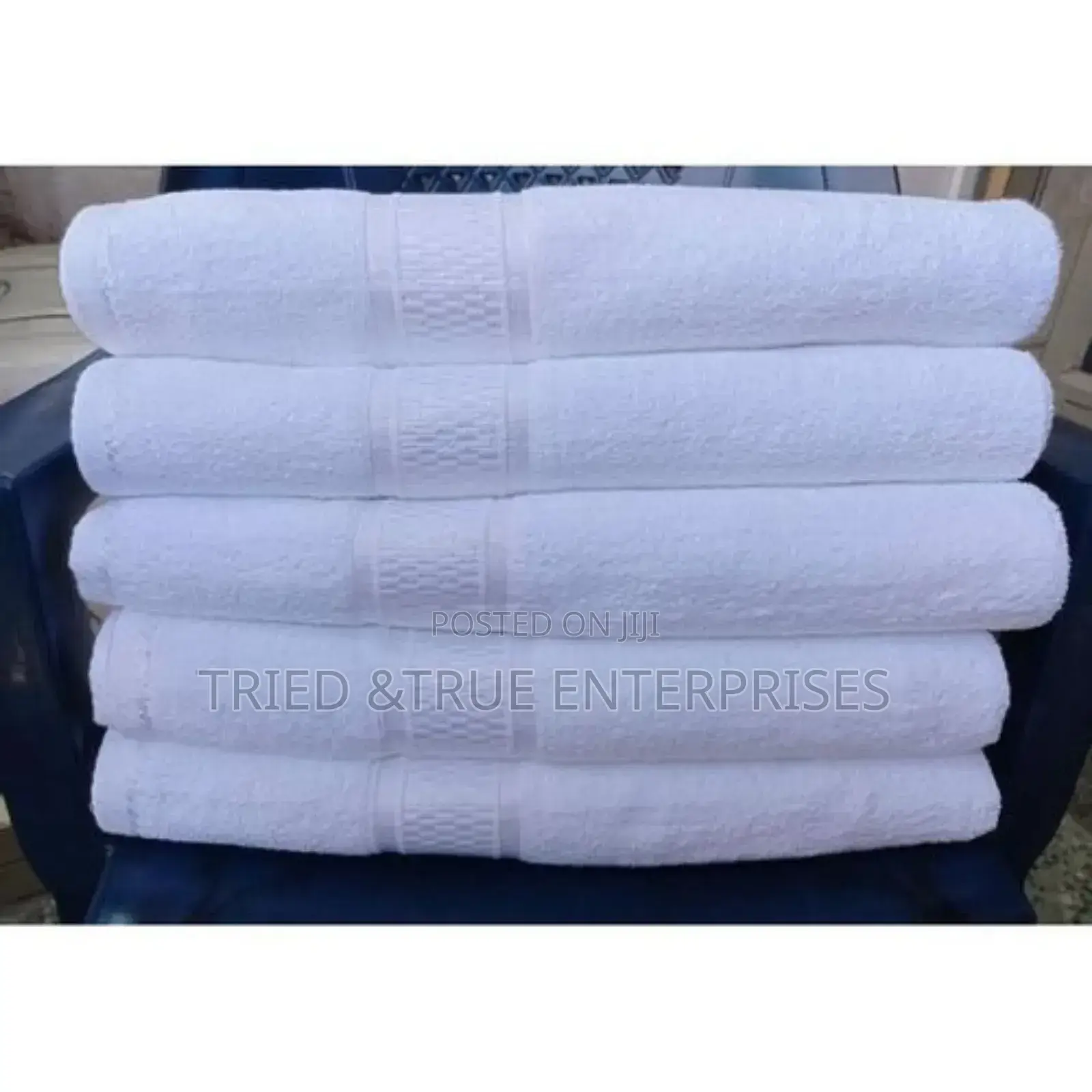 Beautiful Size 90 by 150 White Cotton Towels Tf3km