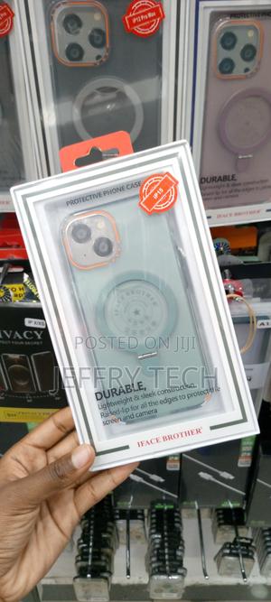 360° Invisible Magnetic Stand Phone Case for iPhone 15 - thumbnail 2