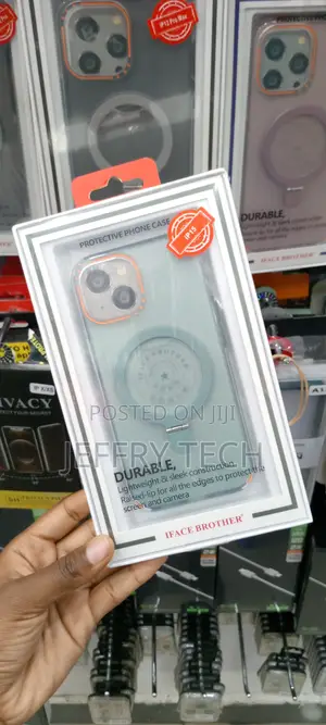 360° Invisible Magnetic Stand Phone Case for iPhone 15