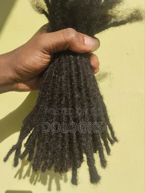 Natural Dreadlocks// Dolooks 8mm Thick X 8-10 Inches Long