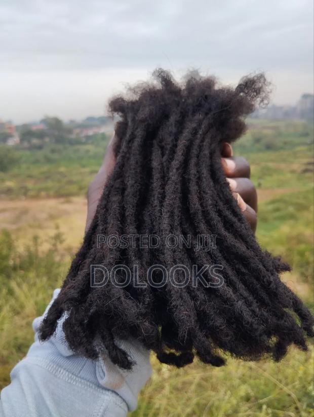 Natural Dreadlocks// Dolooks 8mm Thick X 8-10 Inches Long - thumbnail 5
