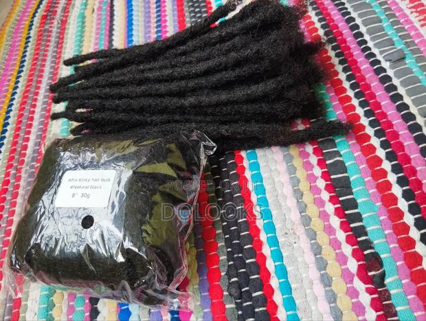 Natural Dreadlocks// Dolooks 8mm Thick X 8-10 Inches Long - thumbnail 7