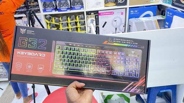 ONIKUMA G32 Wired Gaming Keyboard RGB Backlit