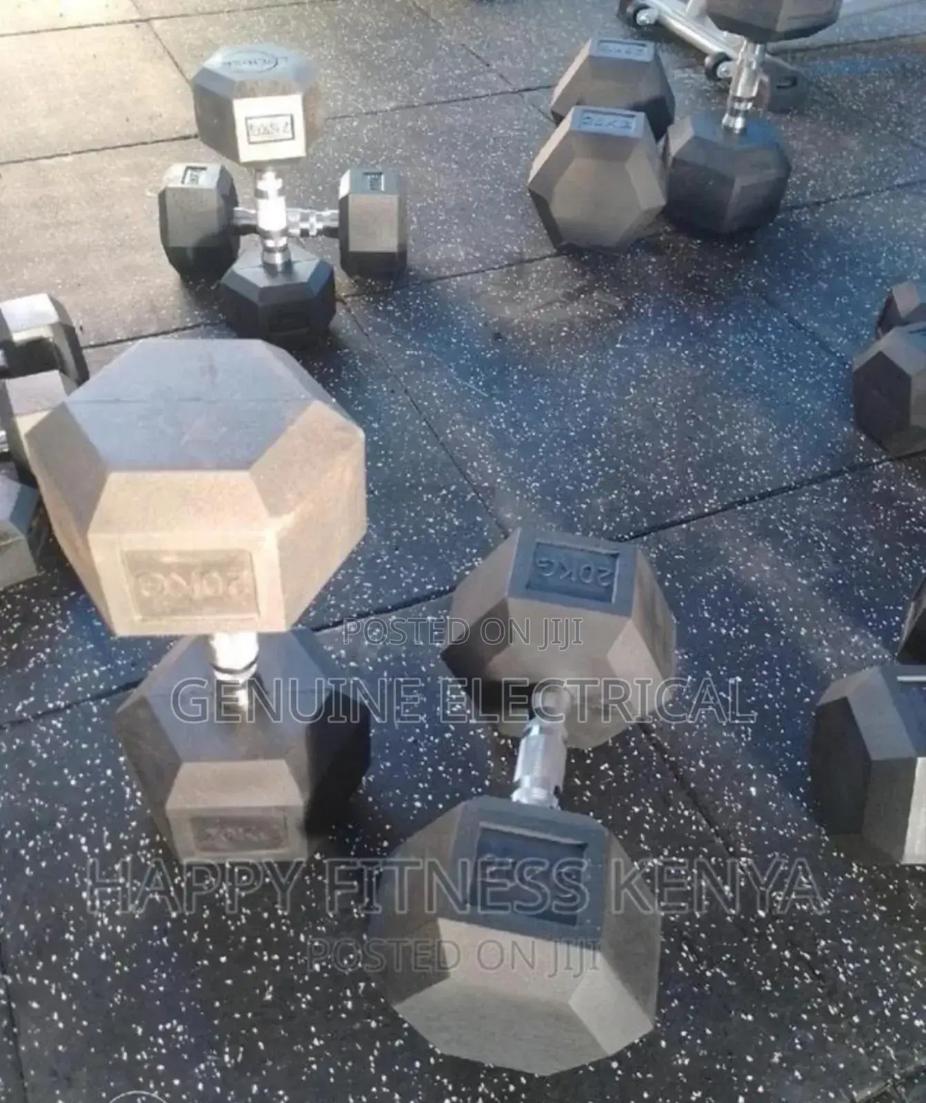 20kg Hexagonal Dumbell