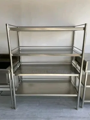 Ss Kitchen 4 Tier Storage Rack