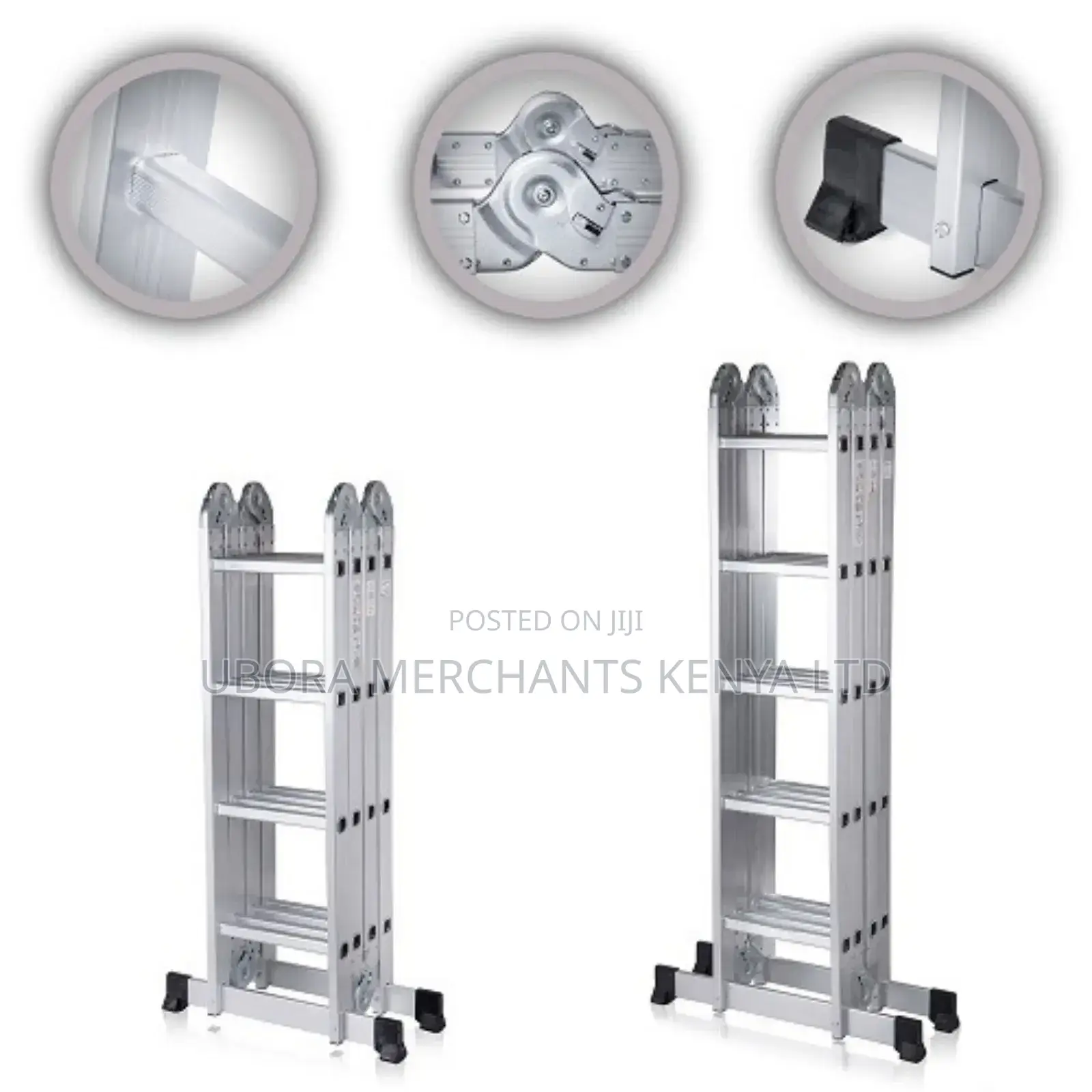 Aluminium Multipurpose Ladder 4×2, 8ft