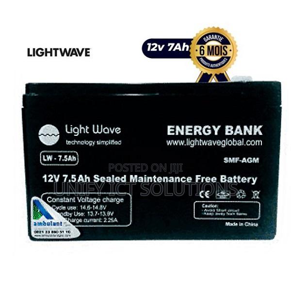 Lightwave UPS Battery 12V 7.5ah