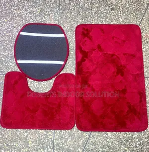 Bath Mats Super Soft 
3 Piece Toilet Set
