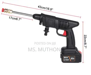 Easy to Use Wireless High Pressure Car Wash Water Gun