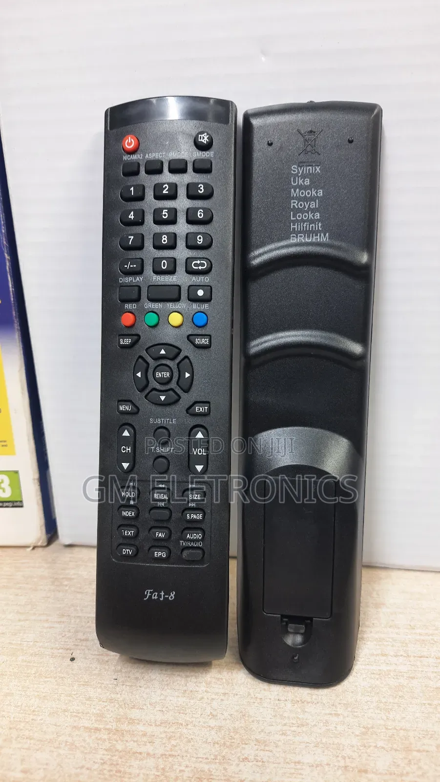 Tv Remote for Syinix, Mooka,Bruhm,Hifinit,Royal,Uka Looka