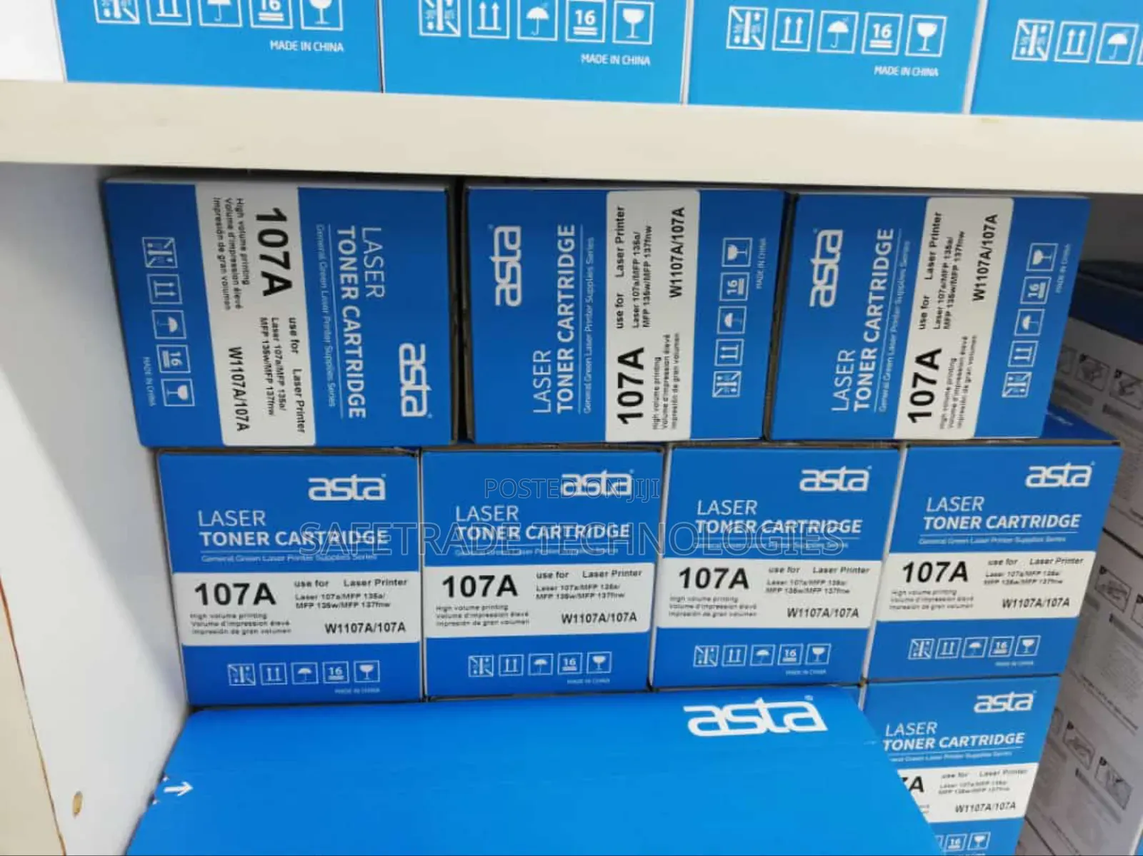 Hp107a W1107A Asta Laser Toner Warranted