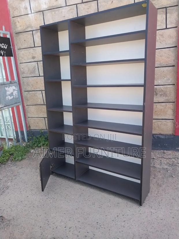 Grey Custom-Made Shoes/Bags Racks