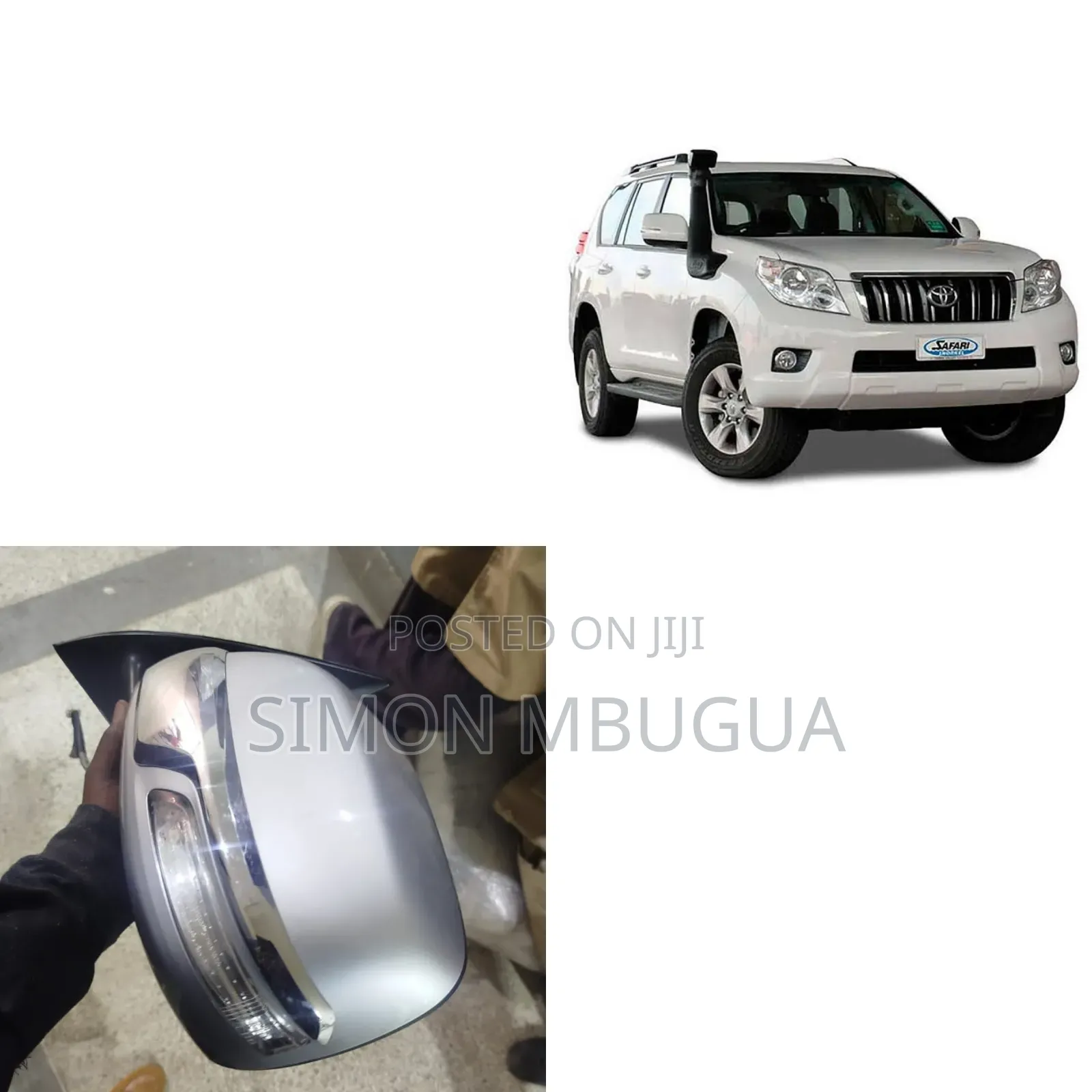 Toyota Prado 150 Side Mirror With Camera