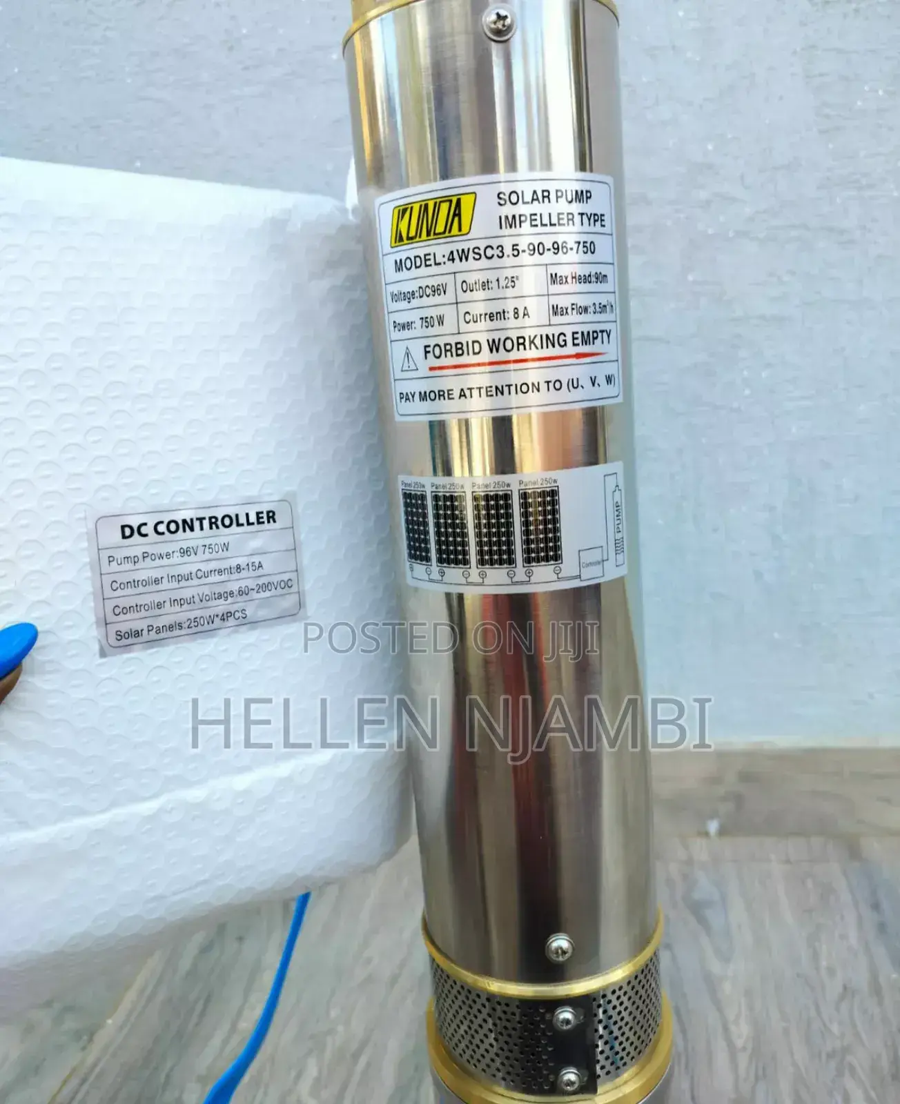 150m Kunda Solar Pump