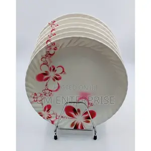 9" Melamine Plates 6 PCS
