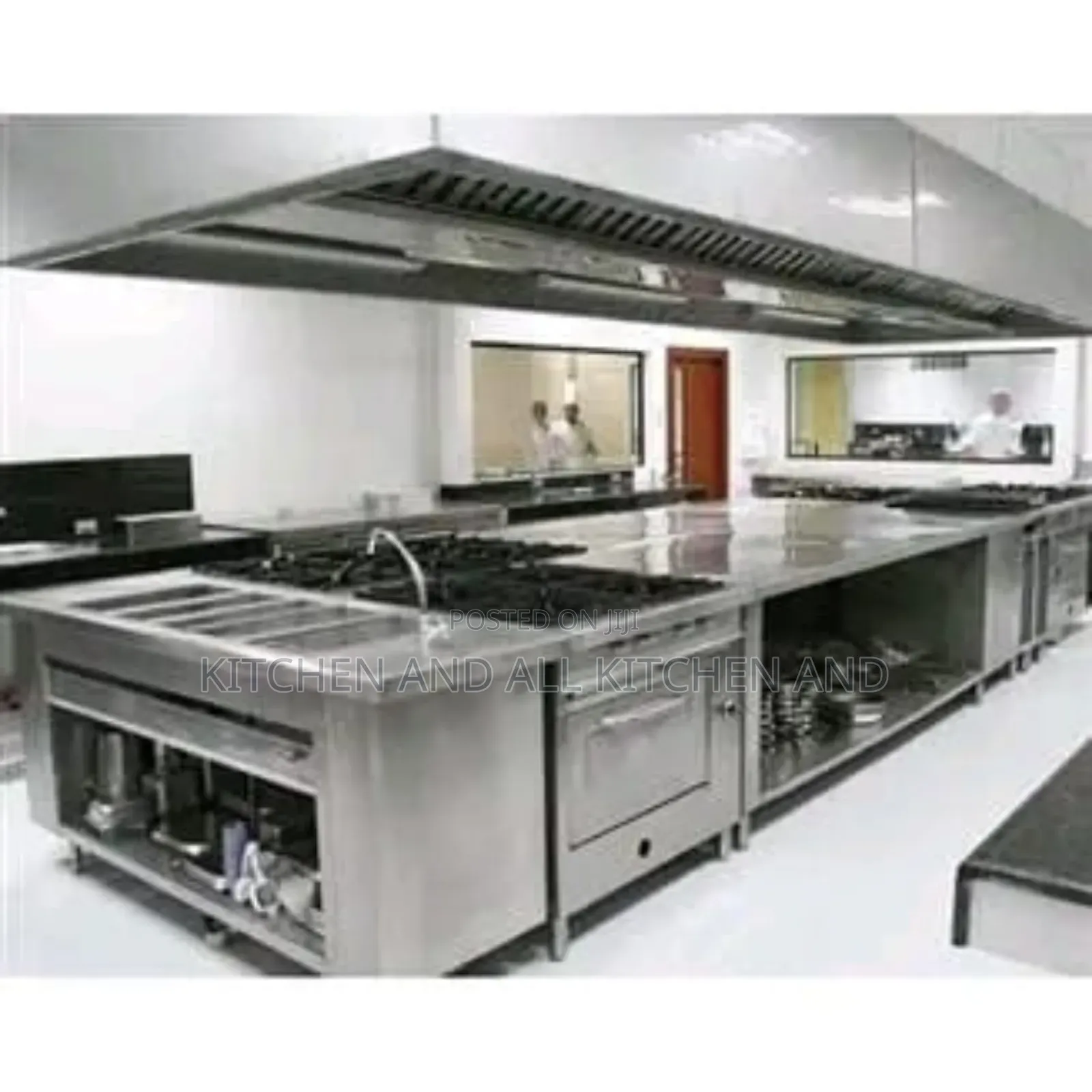 Complete Commercial Kitchen Cooking Range