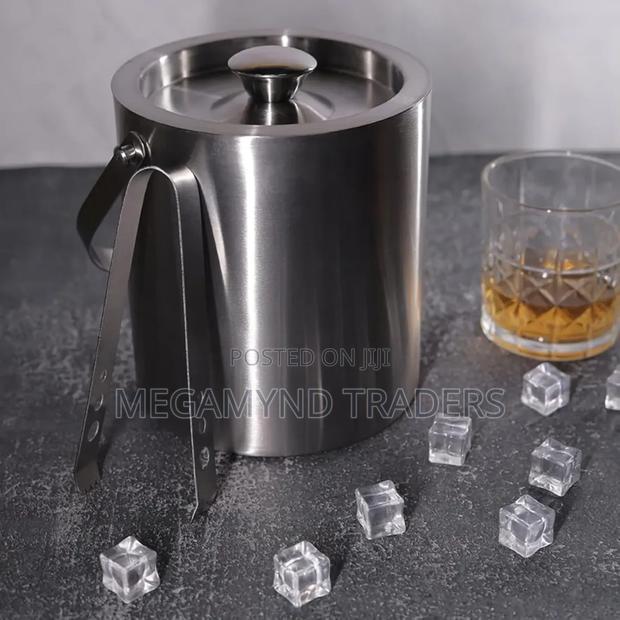 Ice Bucket/Double Wall Ice Bucket With Lid - thumbnail 5