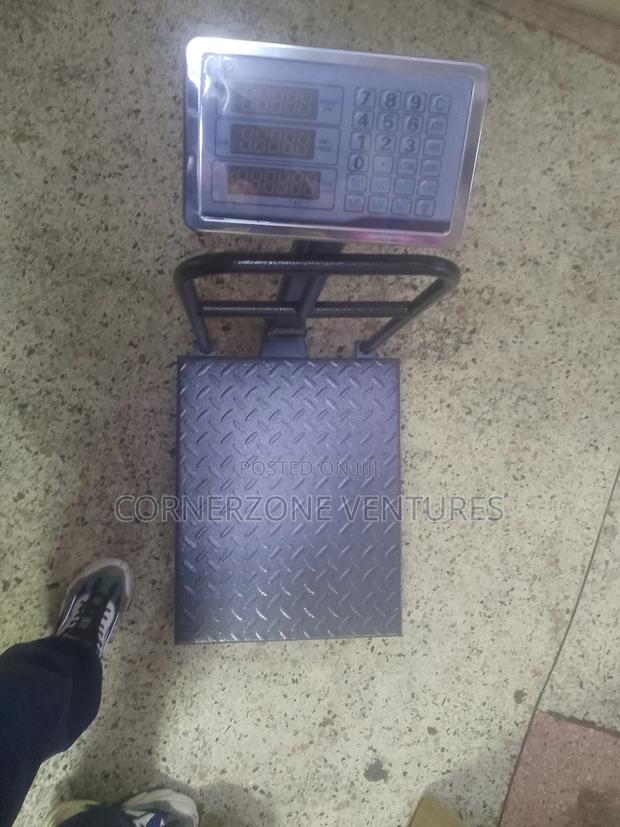 Affordable 300kg Platform Scale With Guard - thumbnail 3