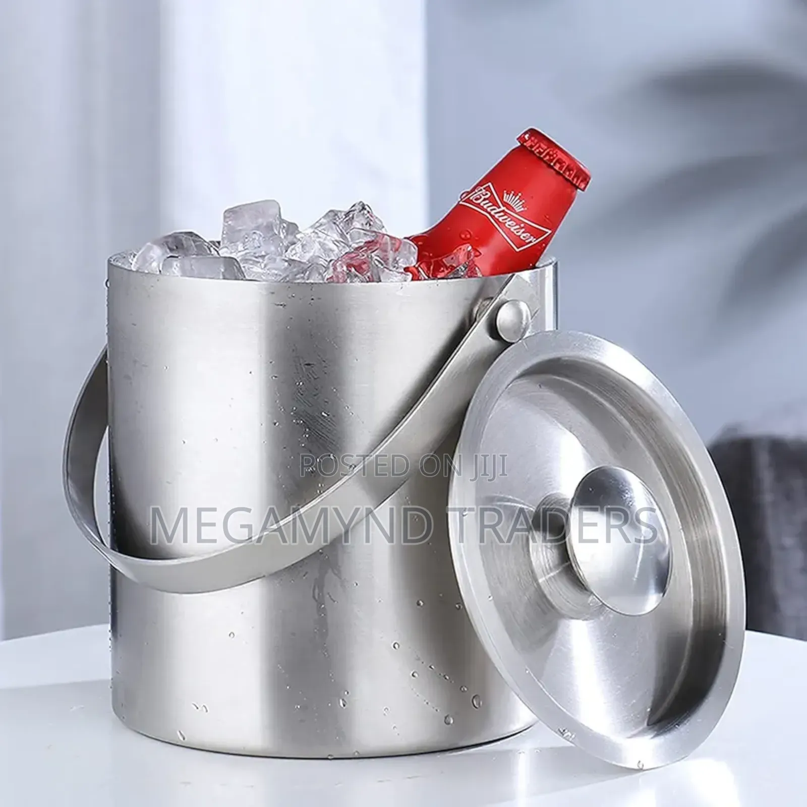 Ice Bucket/Double Wall Ice Bucket With Lid