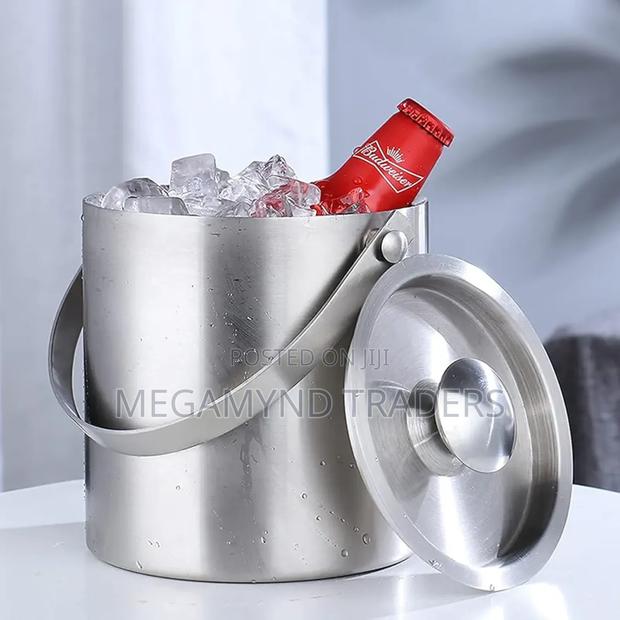 Ice Bucket/Double Wall Ice Bucket With Lid - thumbnail 7
