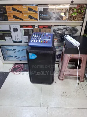 Omax 4 Channels Mixer Plus 12 Inch RCF Speaker