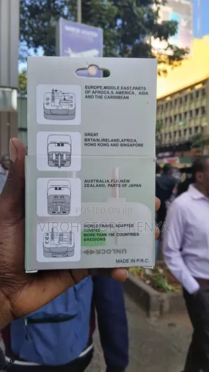 Universal Travel Adapter for All World Use