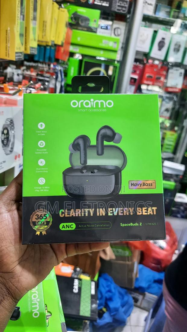 Oraimo Spacebuds Z ANC True Wireless Earphone- Spatial Audio - thumbnail 2