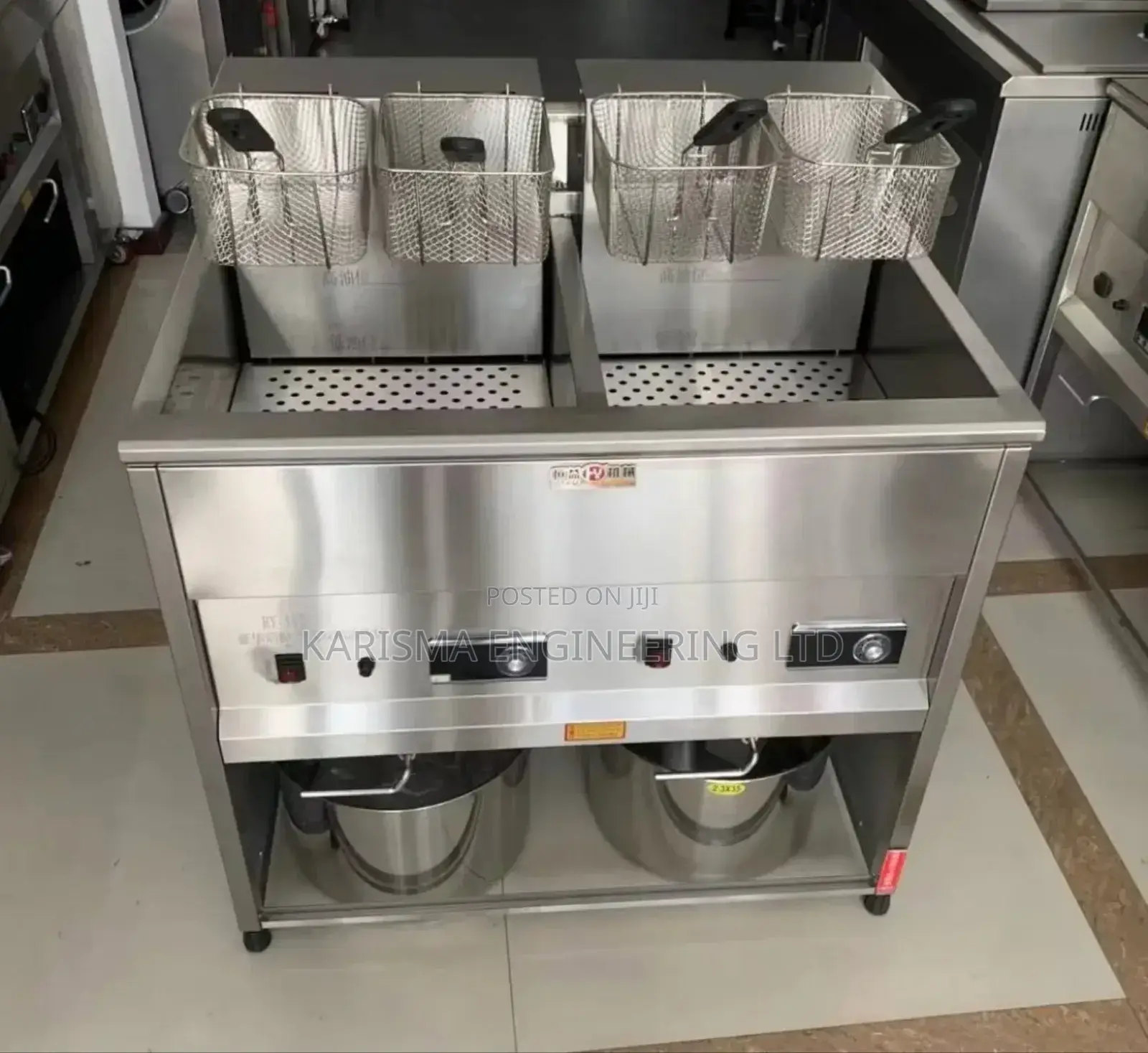 Commercial Electric 20l+20l Deep Fryer