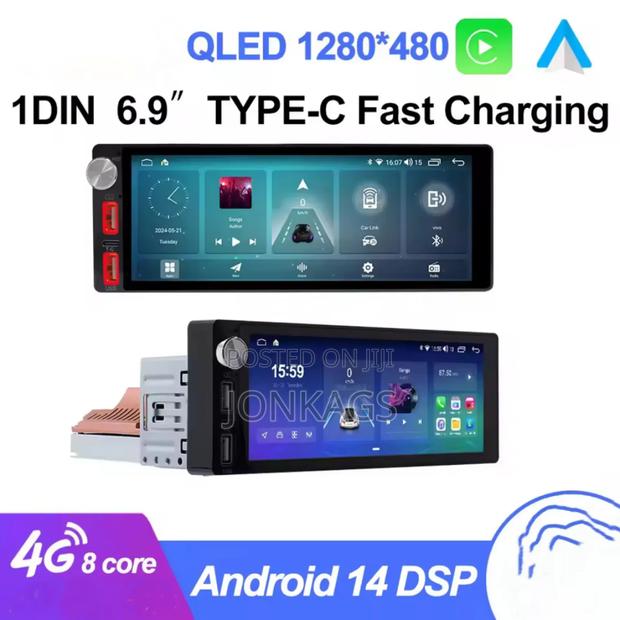 Android Single Stereo With Carplay and Android Auto