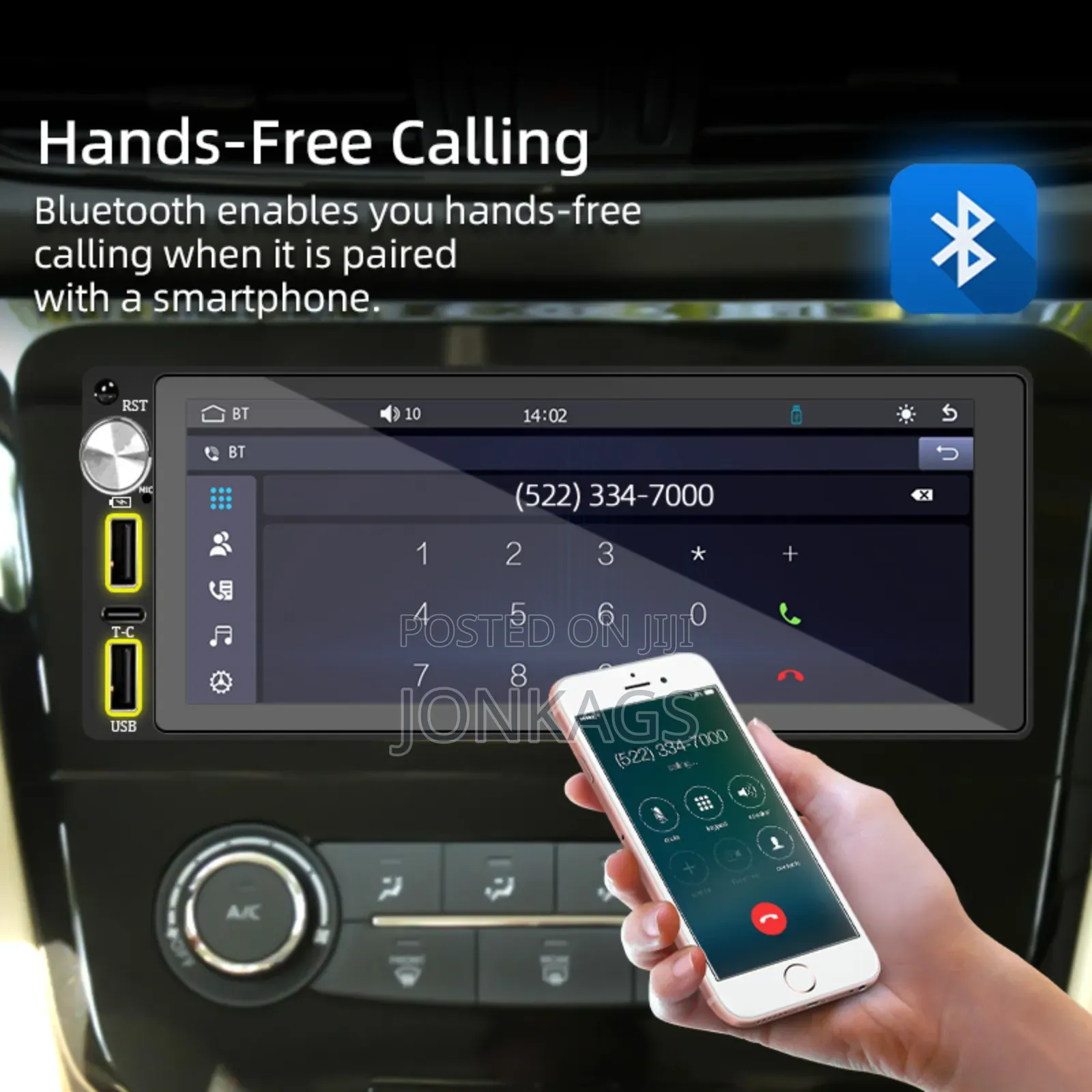 Android Single Stereo With Carplay and Android Auto