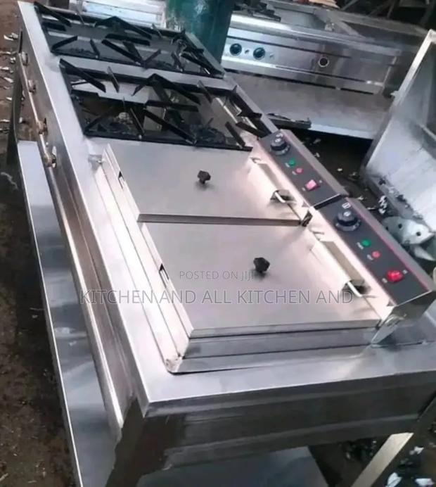 Combined Commercial Unit,Burnern+Fryers