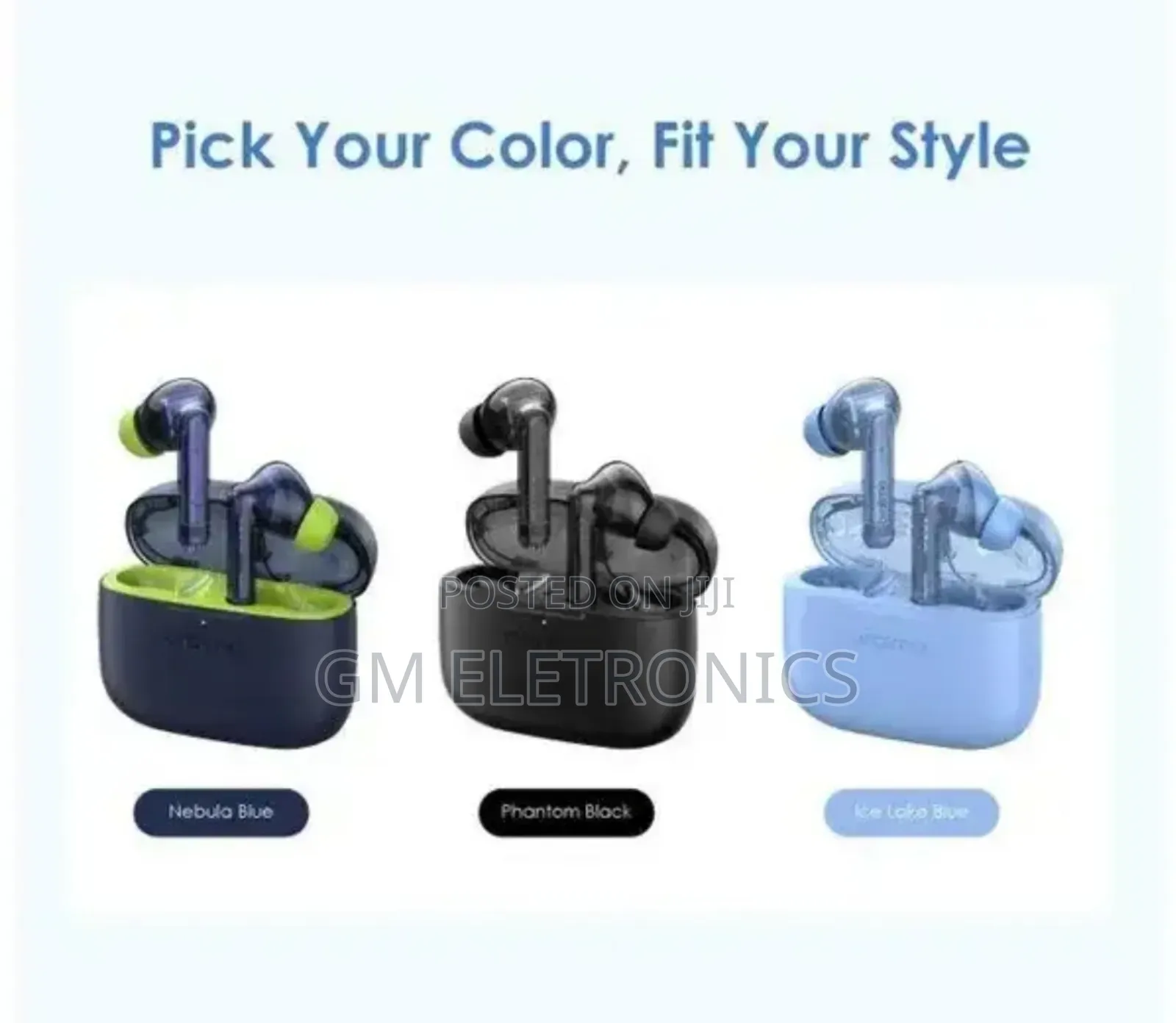 Oraimo Freepods-Lite Earbuds Diffrent Colours Available.
