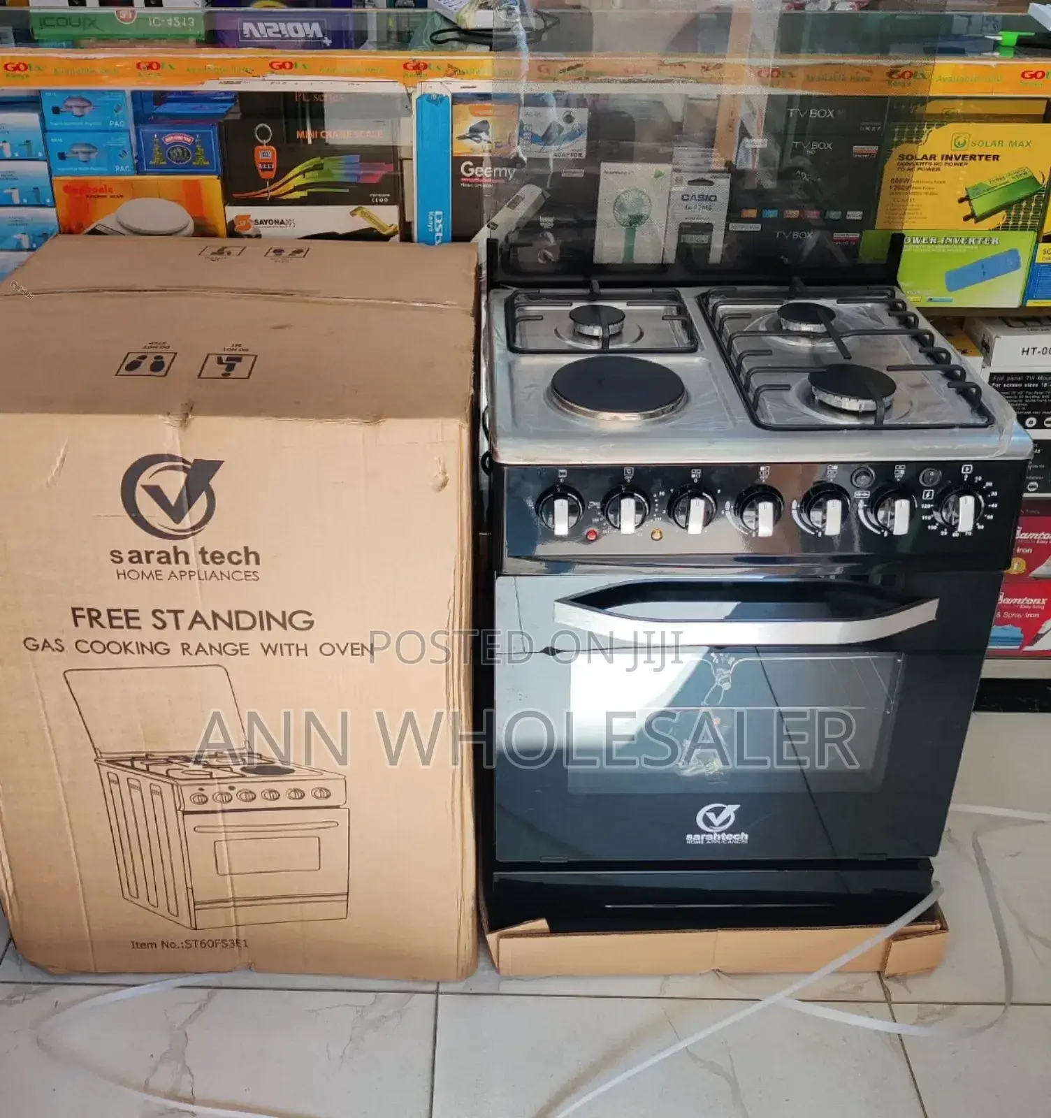 3+1 Gas Cooker/ Sara Tech Cooker C-65/9