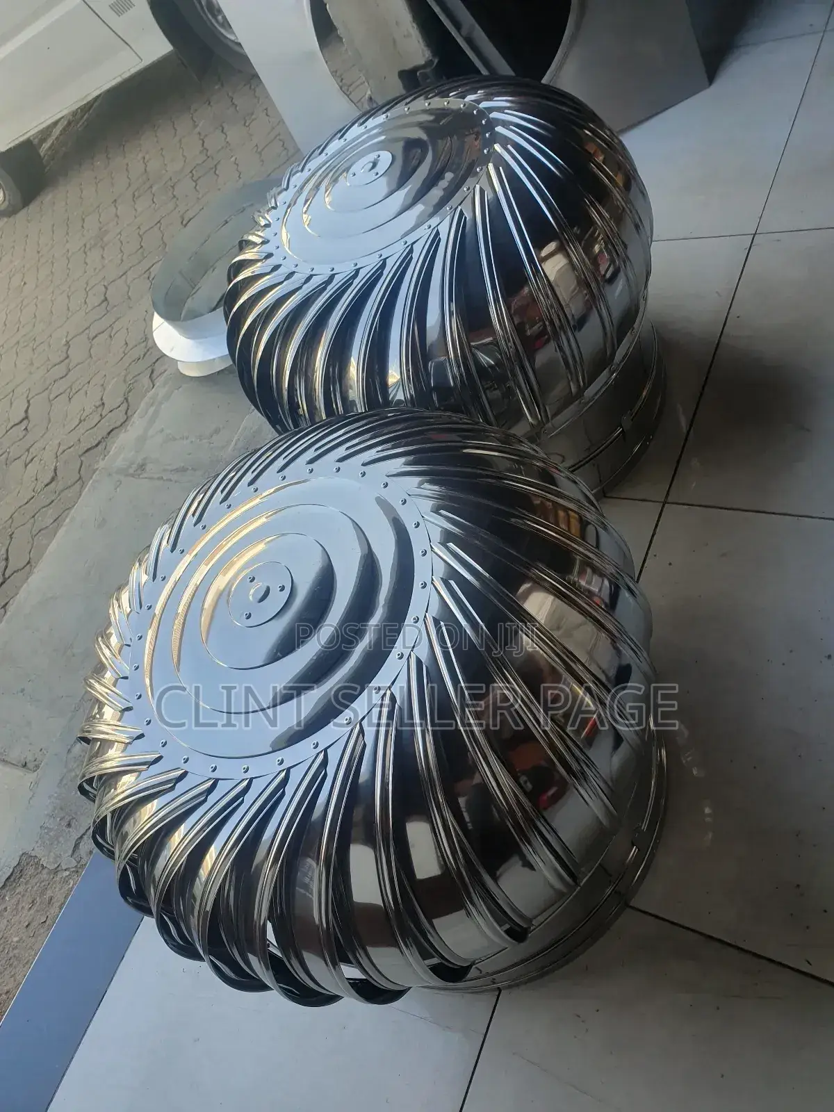 Stainless Steel Roof Cyclone.