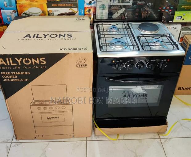 Electric Oven/ 60 by 60 Ailyons Free Standing Cooker F/98