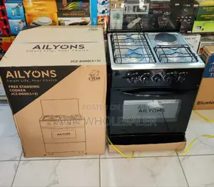 Ailyons Gas Cooker/Electric Oven 3+1 O/8