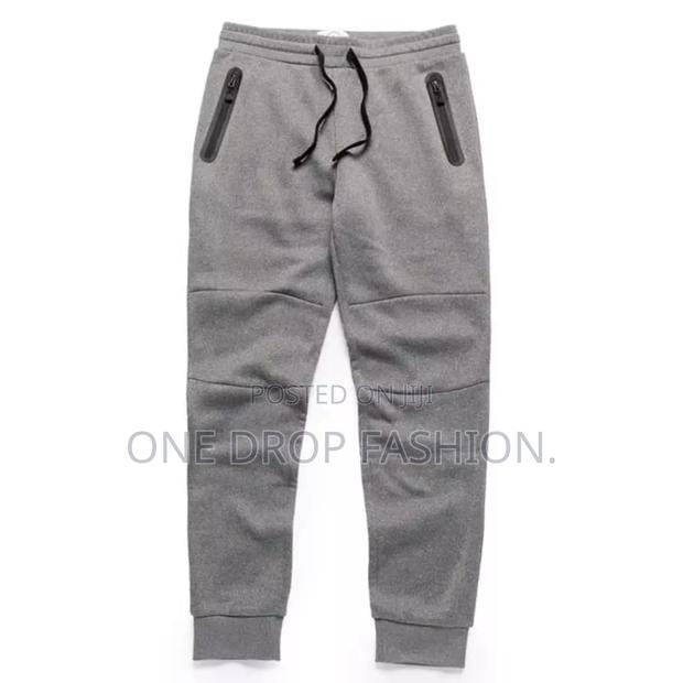 Grey Unisex Sweatpants - thumbnail 2