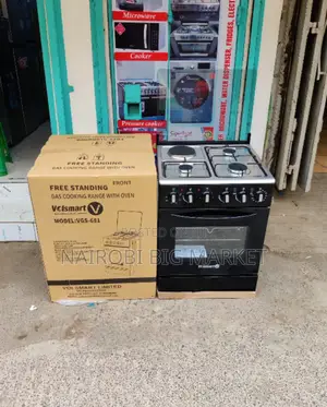 Jet Valve Electric Oven 3+1 Gas Cooker Volsmart V0/9
