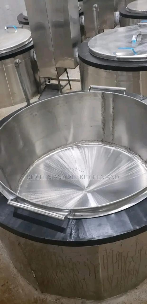 Quality 100lt Stainless Sufuria