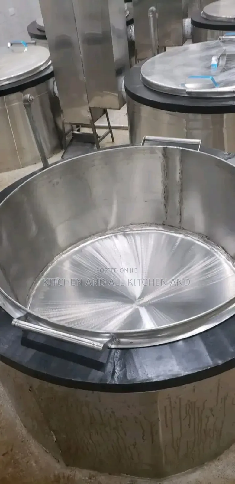 Quality 100lt Stainless Sufuria