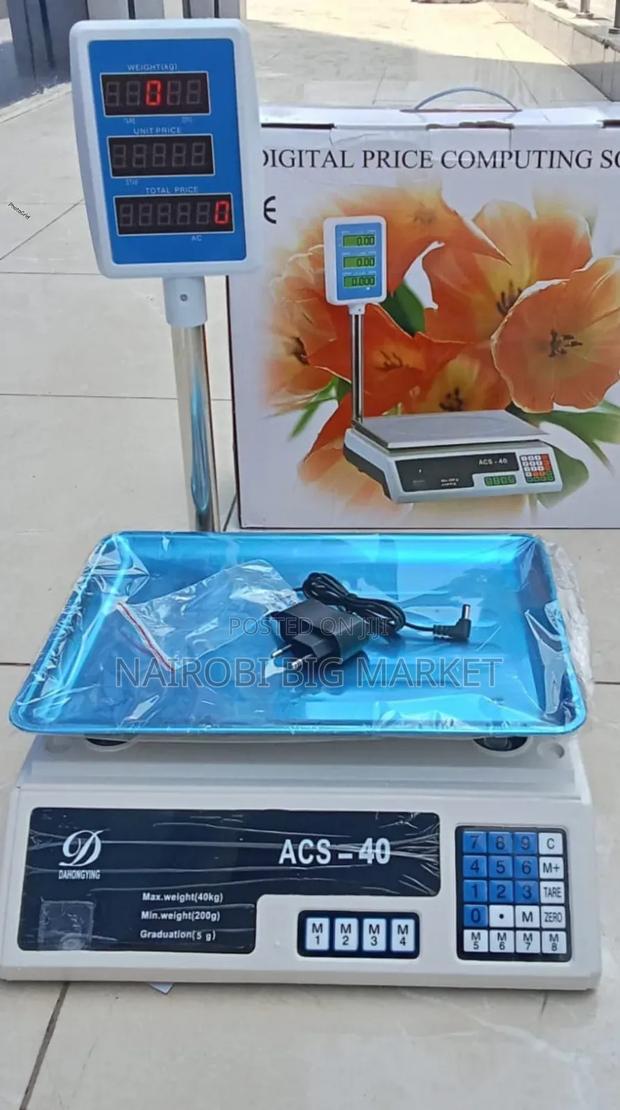 Acs-40 Digital Price Computing Scale S-6 - main view